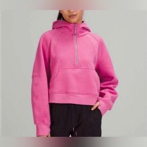 lululemon scuba half zip hoodie